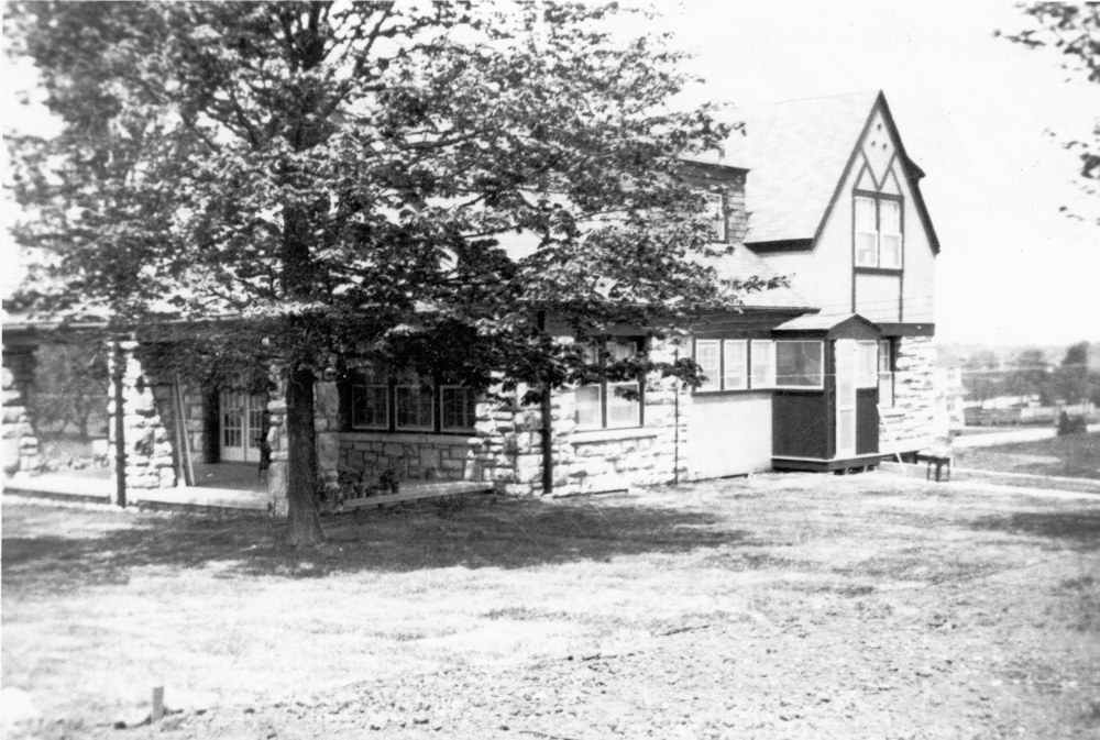 Backyard in 1927