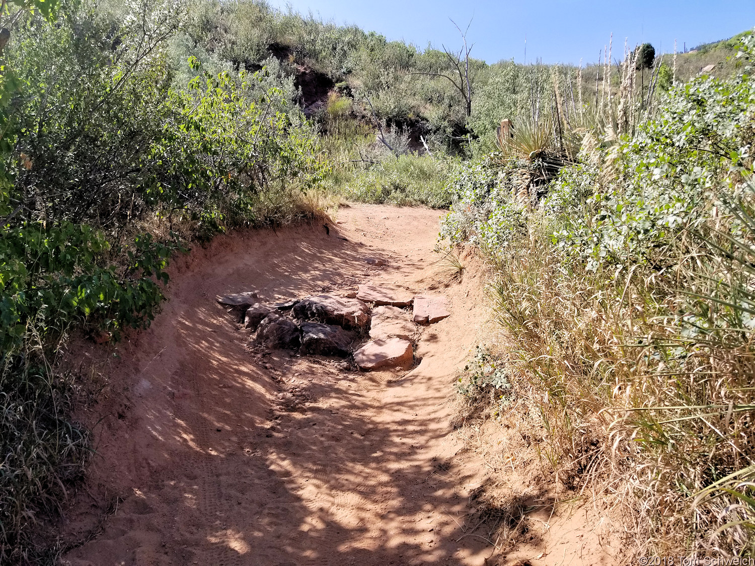 Colorado, Jefferson County, Lookout Mountain, Chimney Gulch Trail.