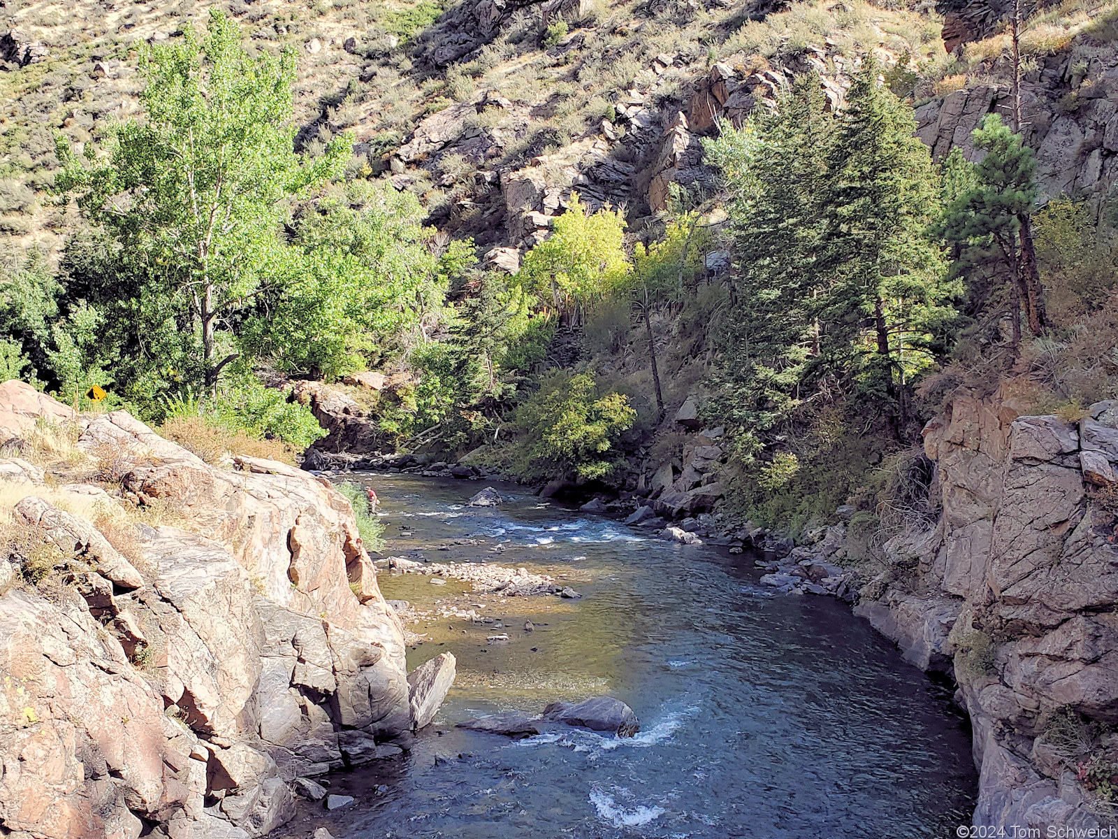 Colorado, Jefferson County, Clear Creek Canyon Park.