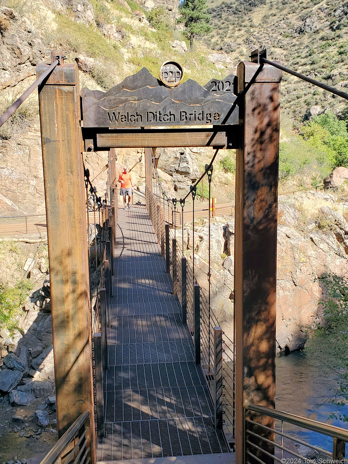 Colorado, Jefferson County, Clear Creek Canyon Park.