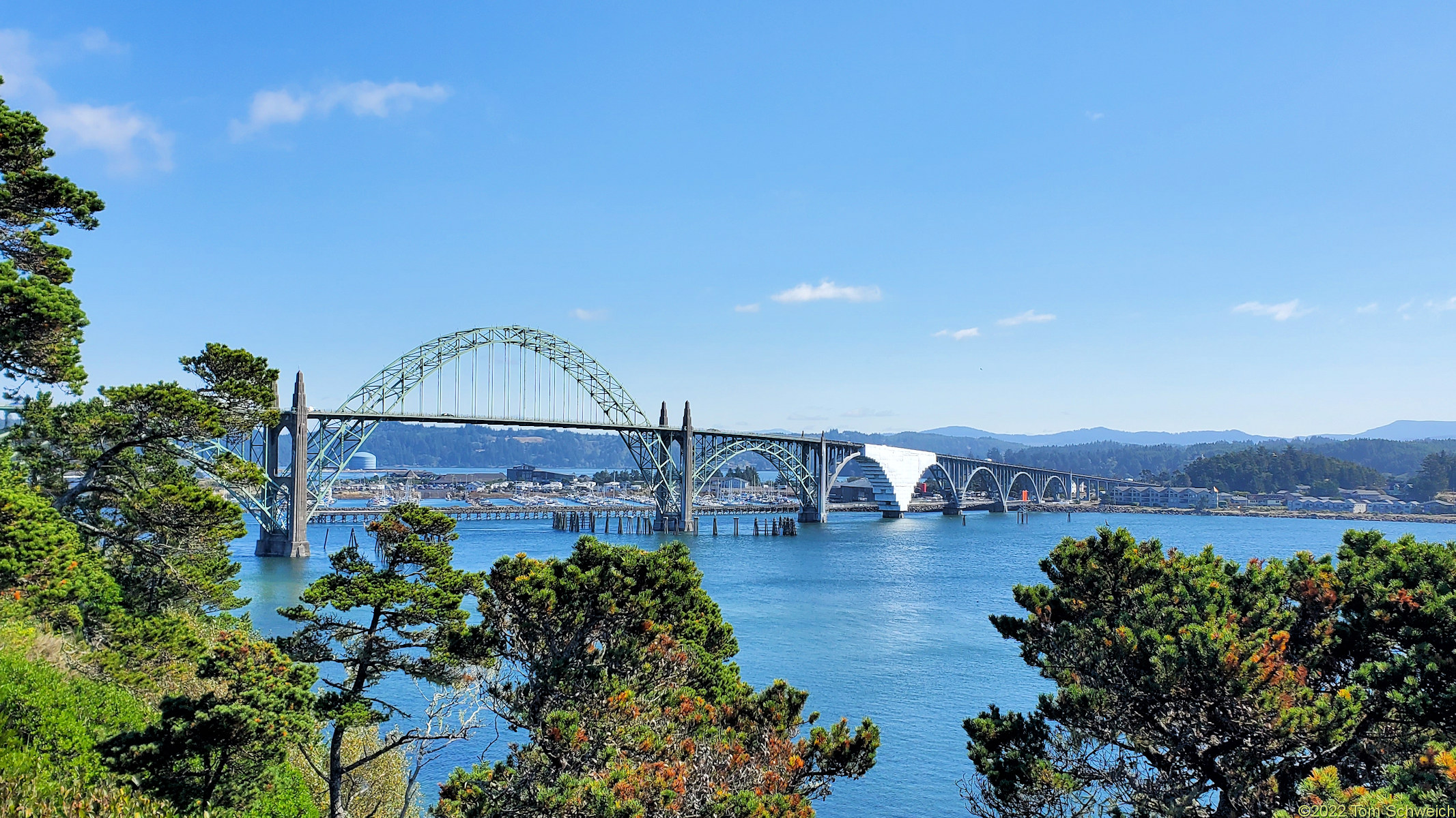 Oregon, Lincoln County, Newport, Yaquina Bay Bridge