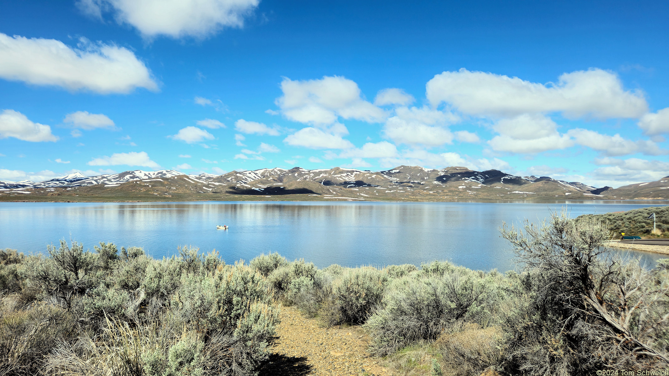 Nevada, Elko County, Owyhee River, Wild Horse Reservoir