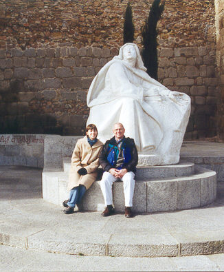 Rachel, Tom and St. Therese