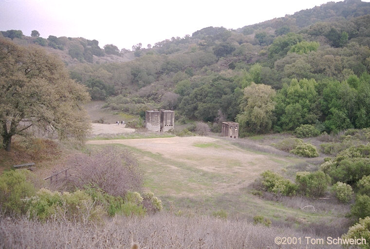 Former mine at Almaden, California.