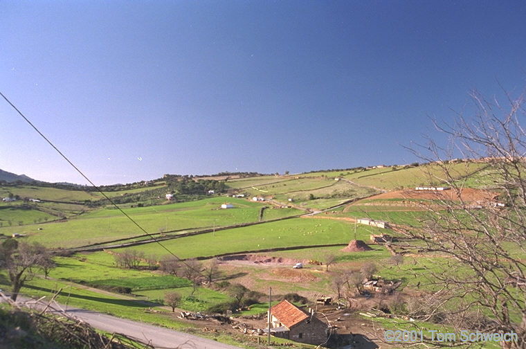 View looking northwest from Almaden.