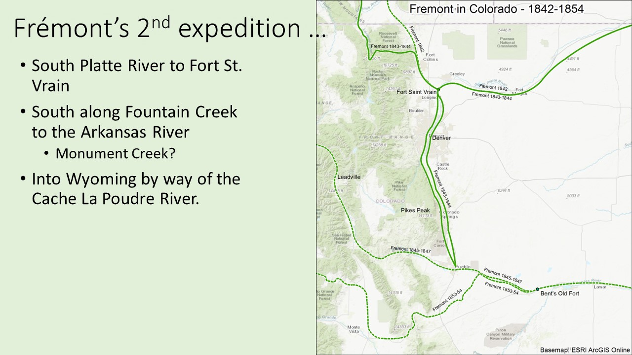 Colorado, Jefferson County, Golden, John C. Fremont