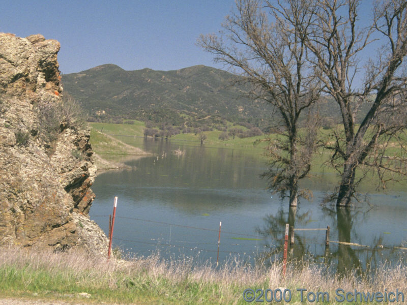 Hernandez Reservoir on Coalinga Road