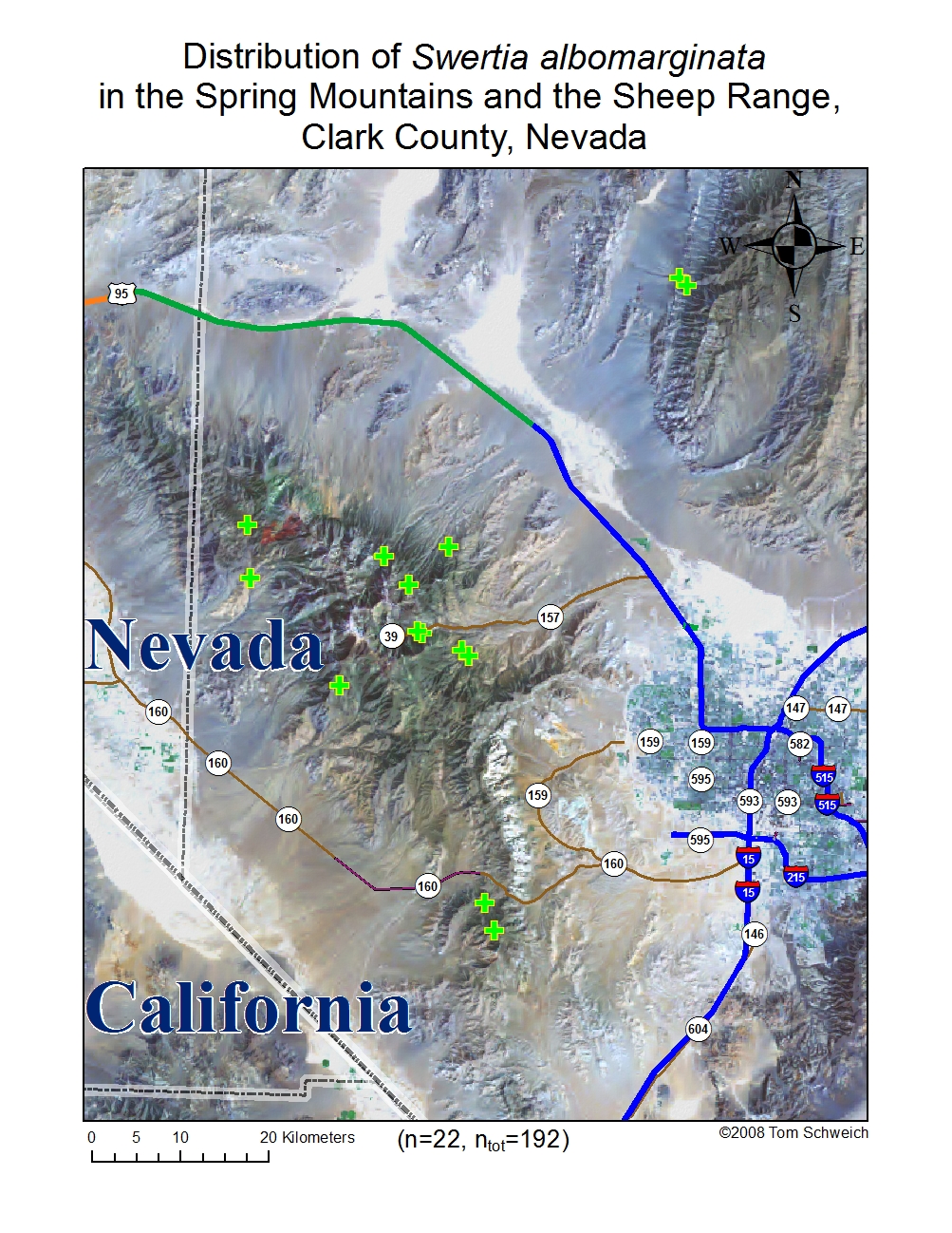 Distribution, Clark County