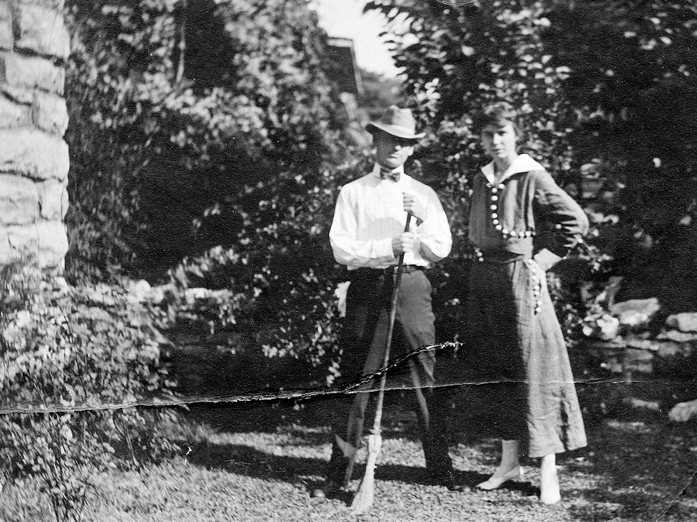 Irma and Paul Schweich, about 1910