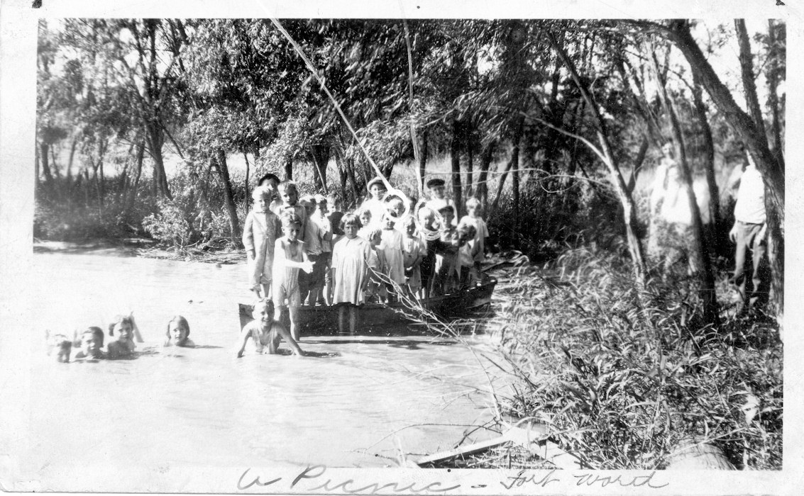 A picnic in Fort Worth