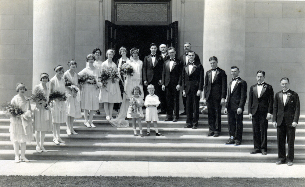 Wedding of Ivan Bell's Fraternity Brother