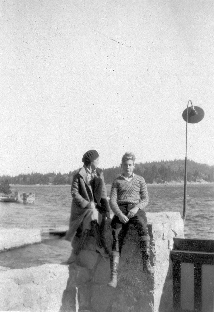 Paul and Irma at Lake Arrowhead