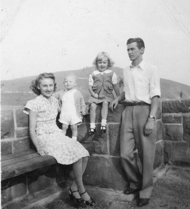 Family group, March 1946.