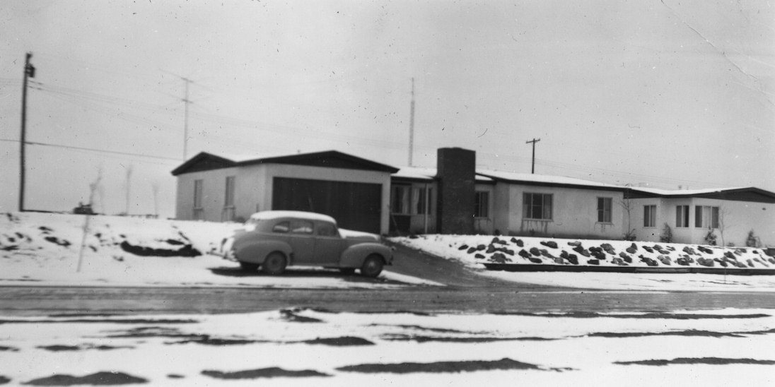 Snow, January (?) 1953