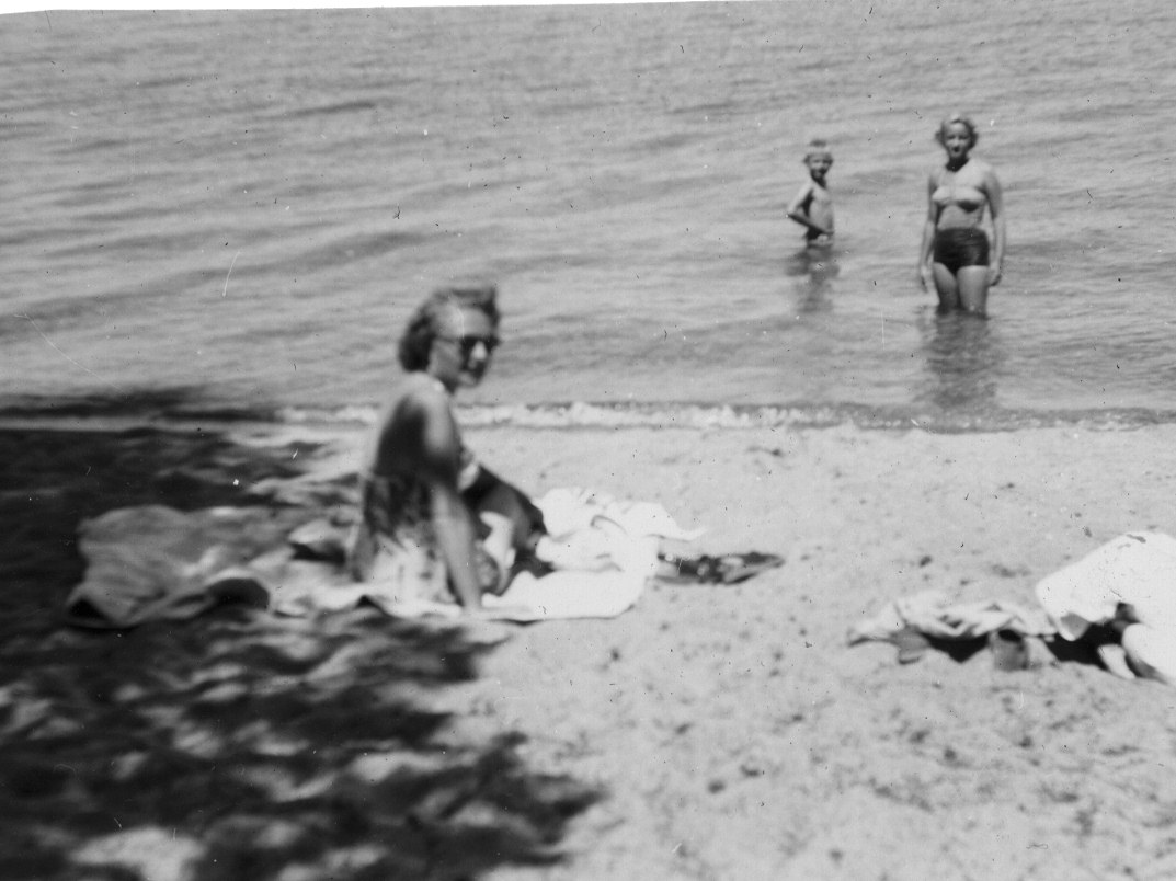 Bathing at Lake Tahoe