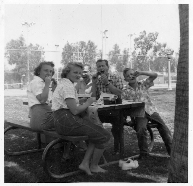 Picnic in the park in Phoenix.