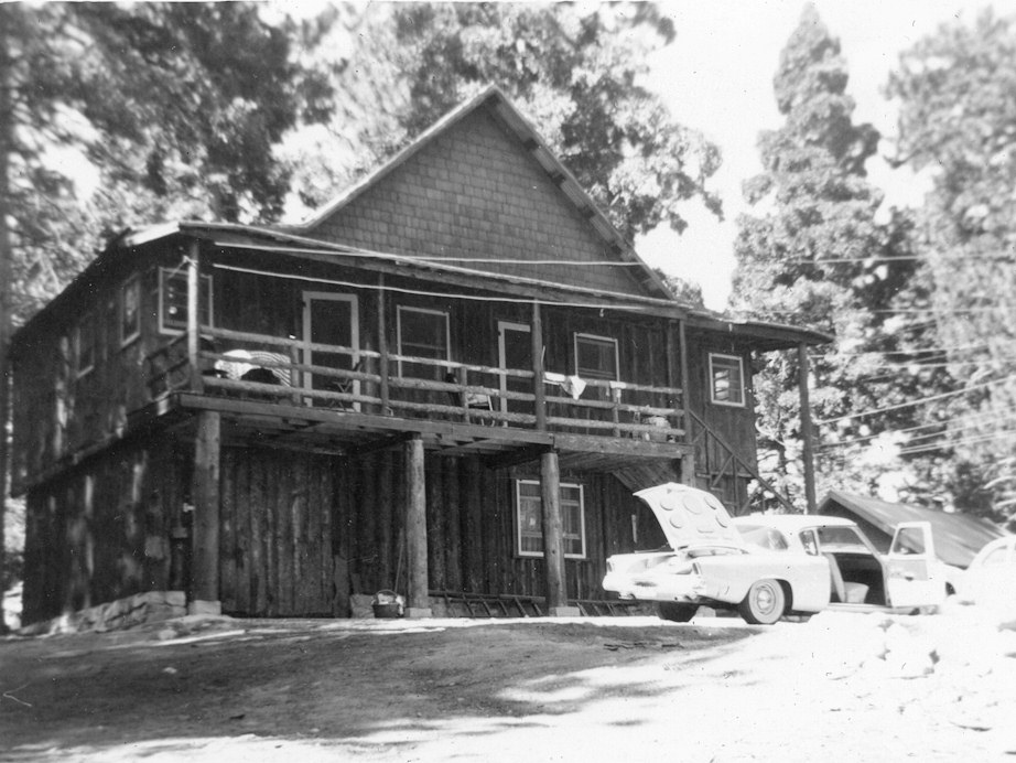 Cabin where we stayed near Lake Arrowhead.