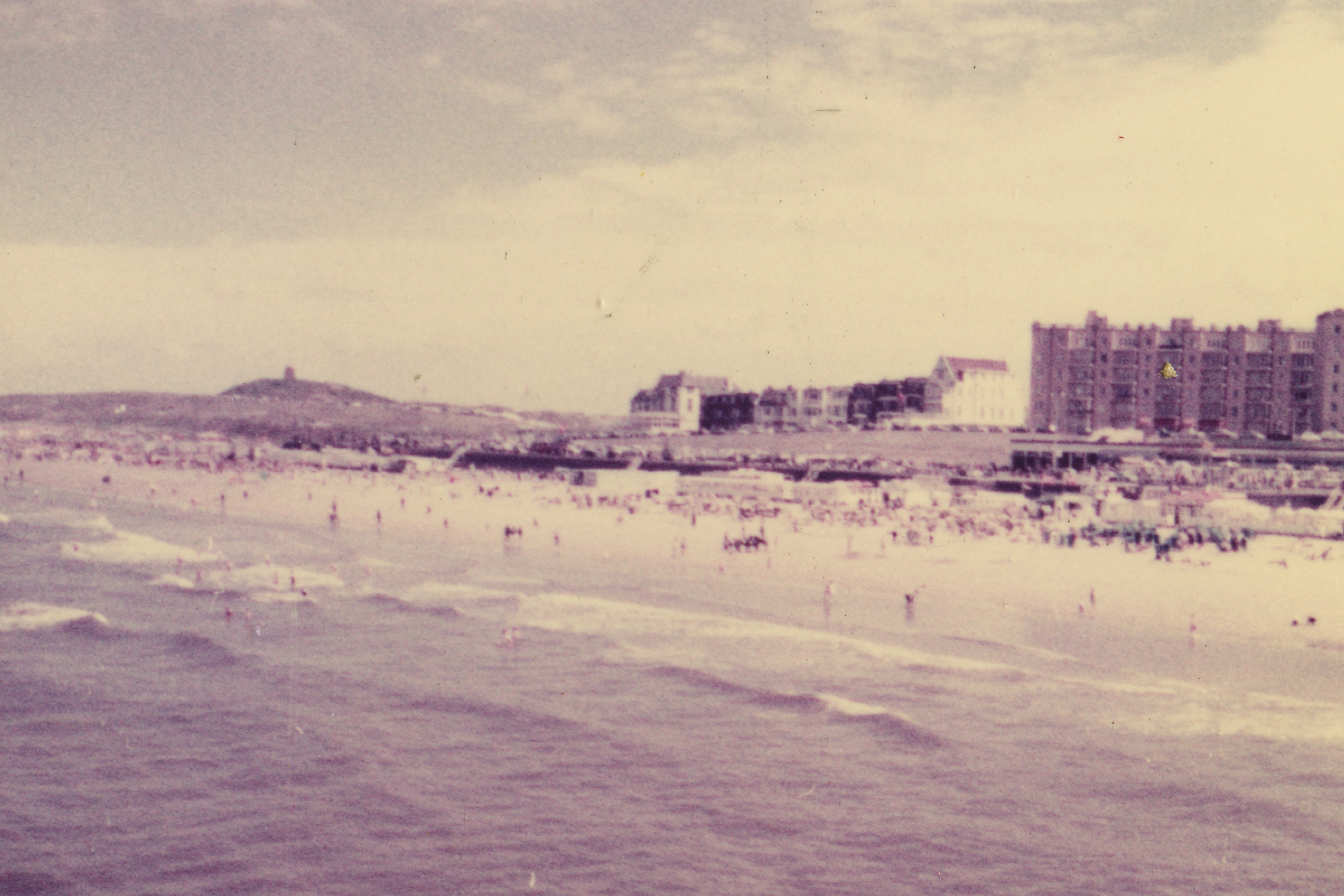 The beach at Scheveningen.