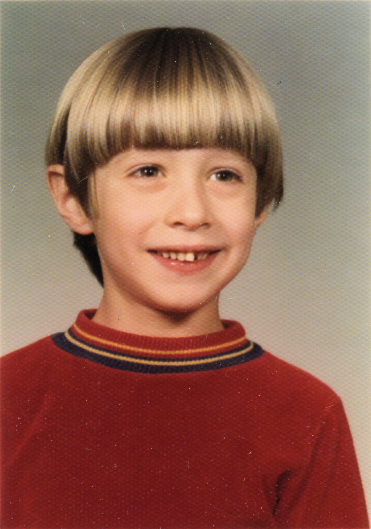 Matt's School Photo, 1975