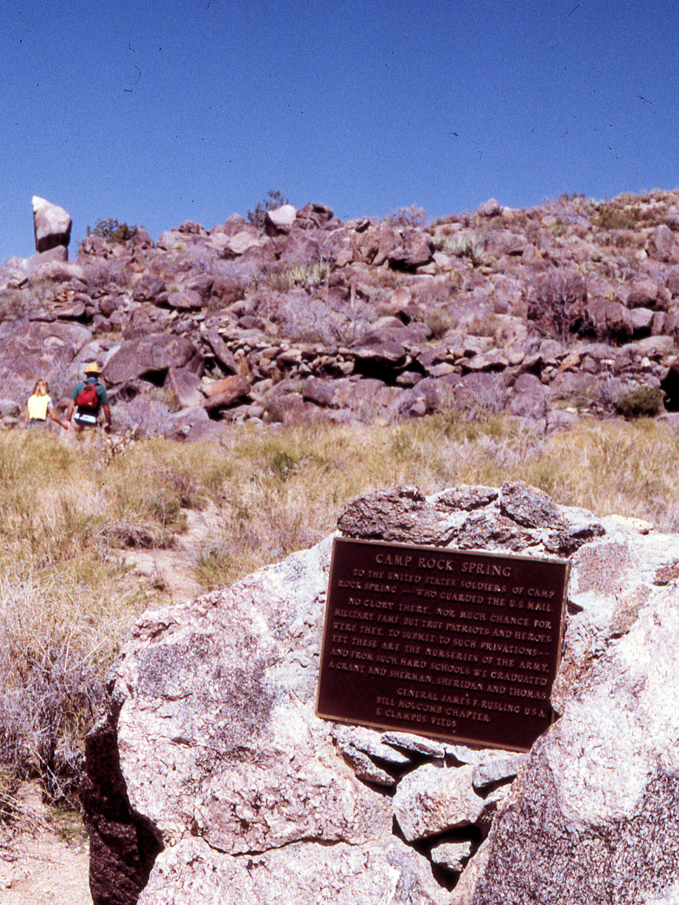 California, San Bernardino County, Rock Spring