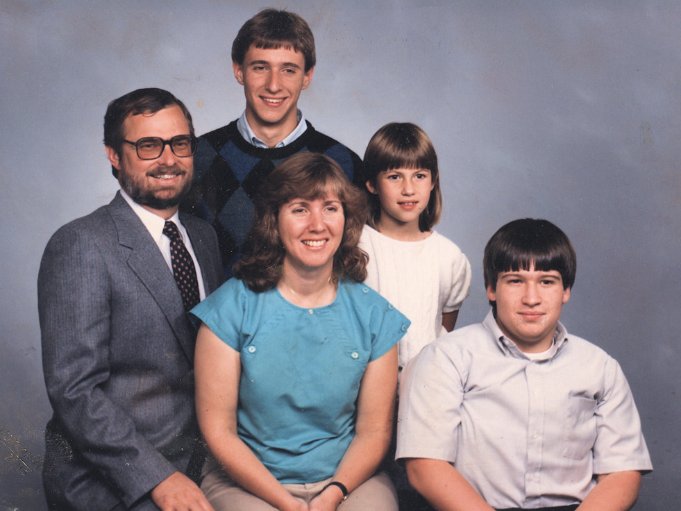 Schweich family in 1985