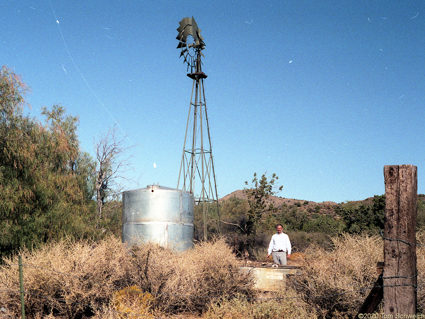 California, San Bernardino County, Lobo Point, Willow Well