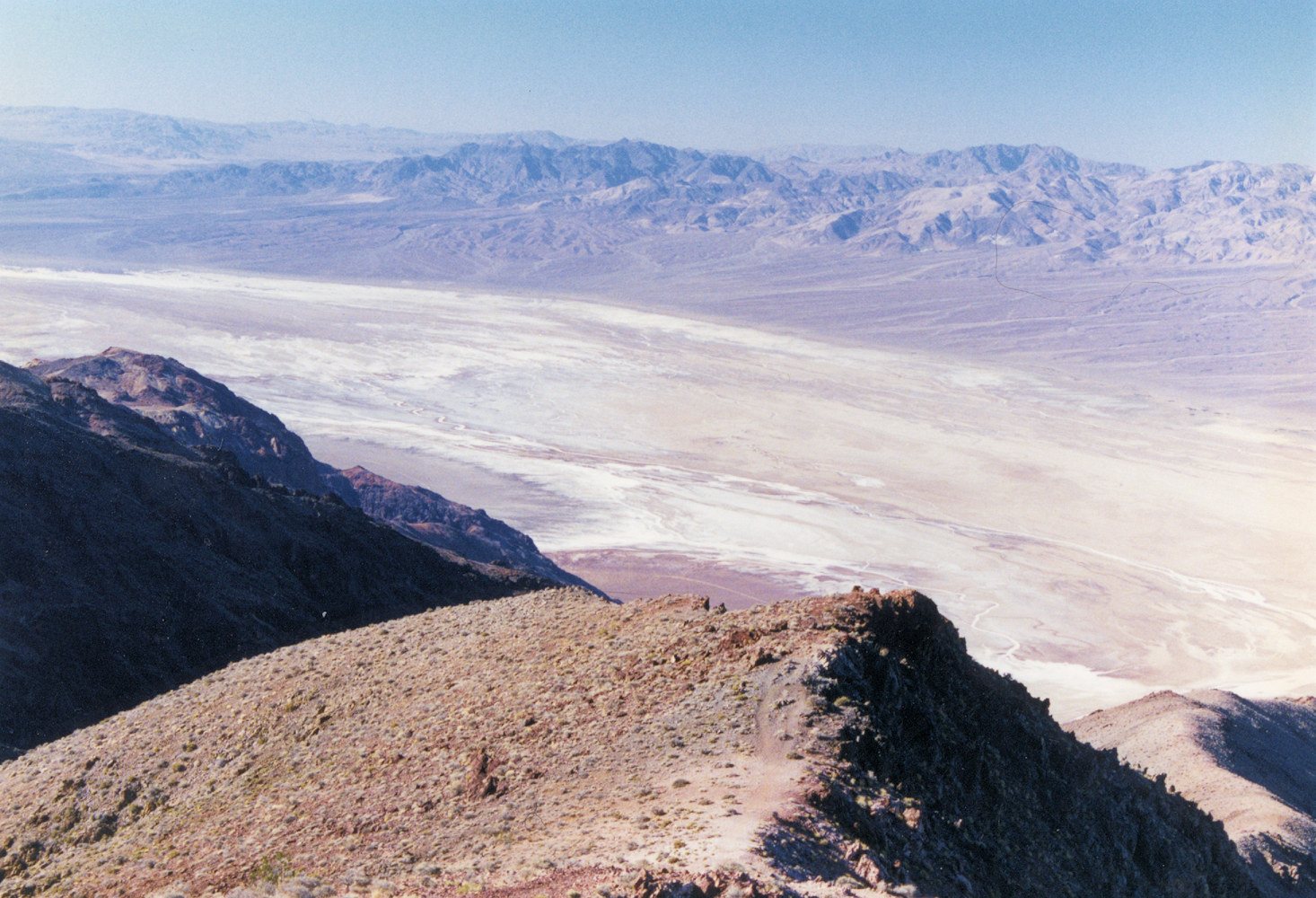 California, Inyo County, Aguereberry Point