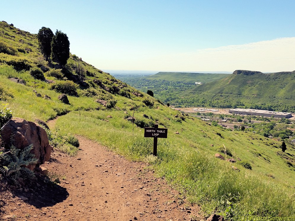 Colorado, Jefferson County, North Table Mountain