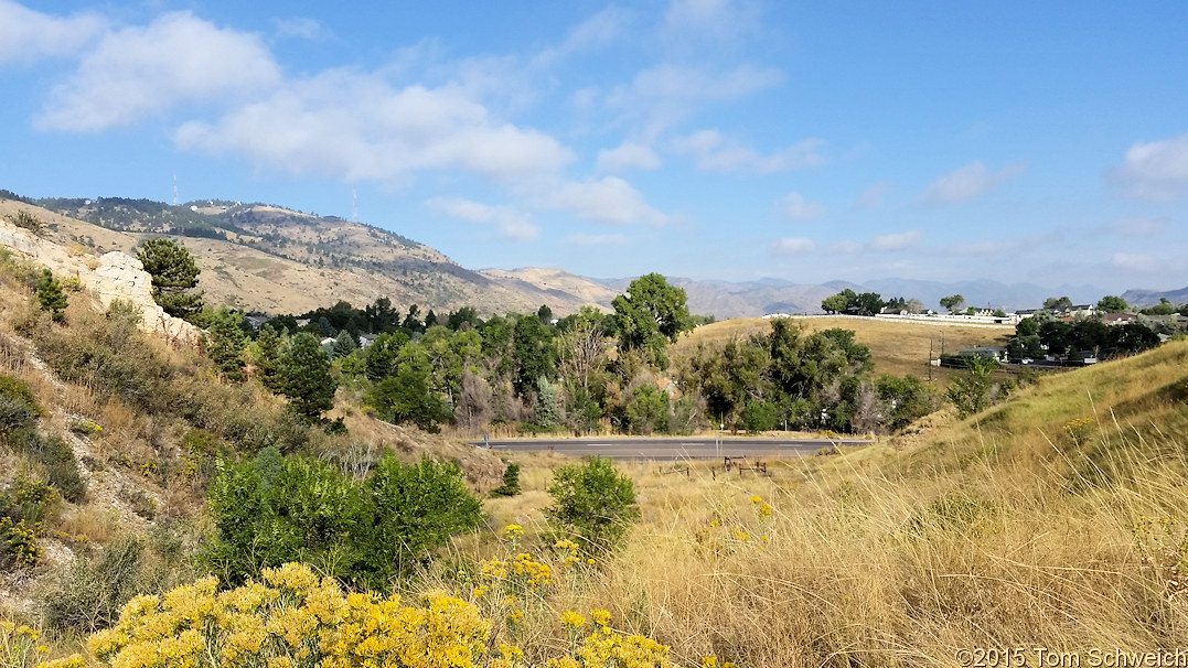 Colorado, Jefferson County, Golden, Tin Cup Ridge