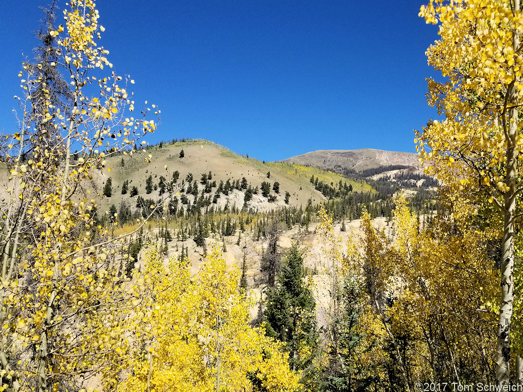 Colorado, Hinsdale County, Slumgullion Earthflow