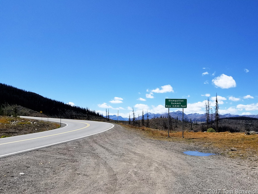 Colorado, Hinsdale County, Slumgullion Summit