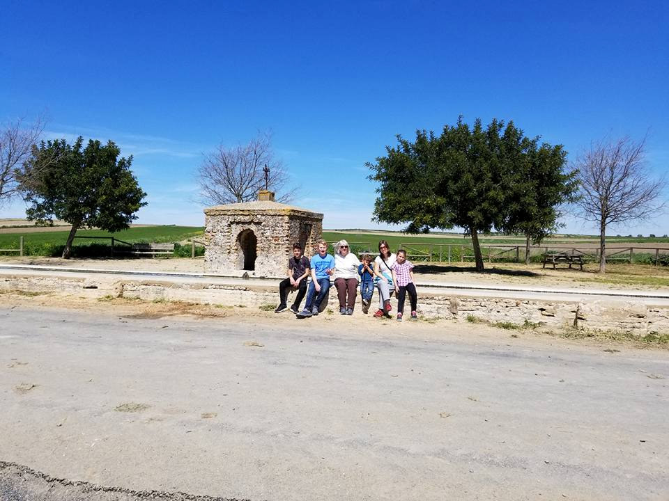 Spain, Andalucia, Huelva, El Pilar de la Media Legua