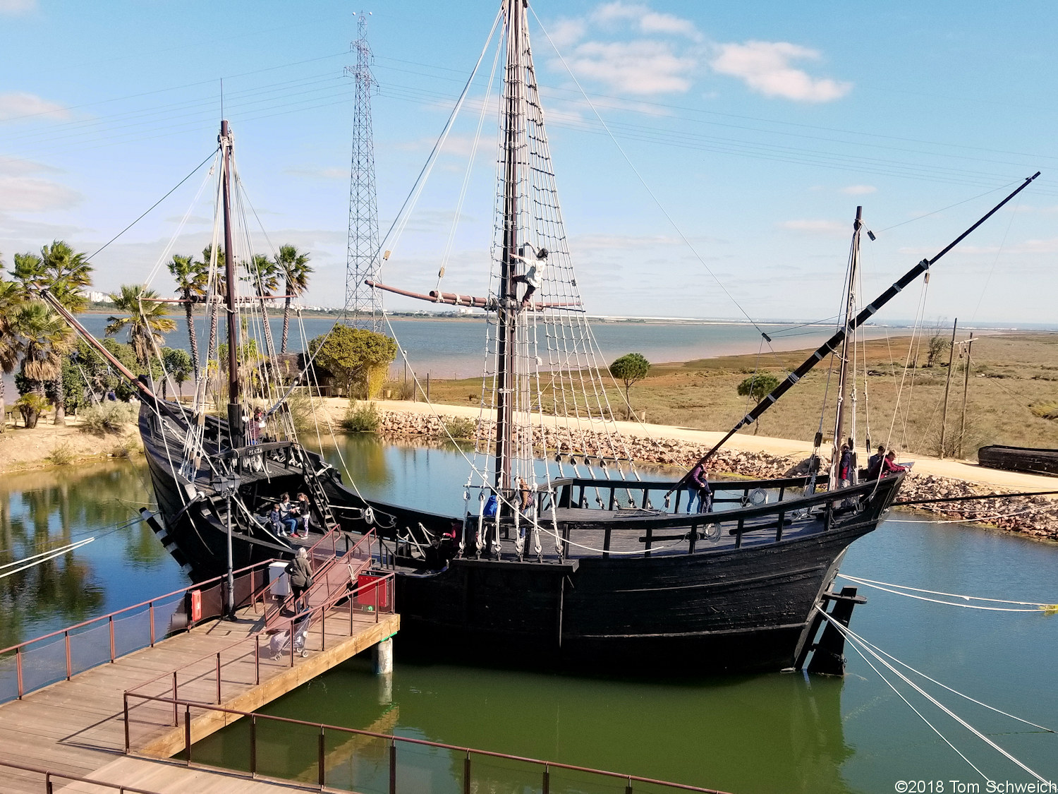 Spain, Andalucia, Muelle de las Carabelas