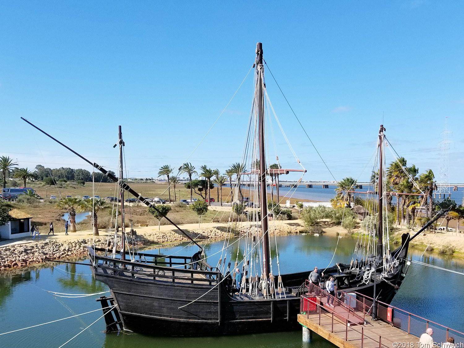 Spain, Andalucia, Muelle de las Carabelas