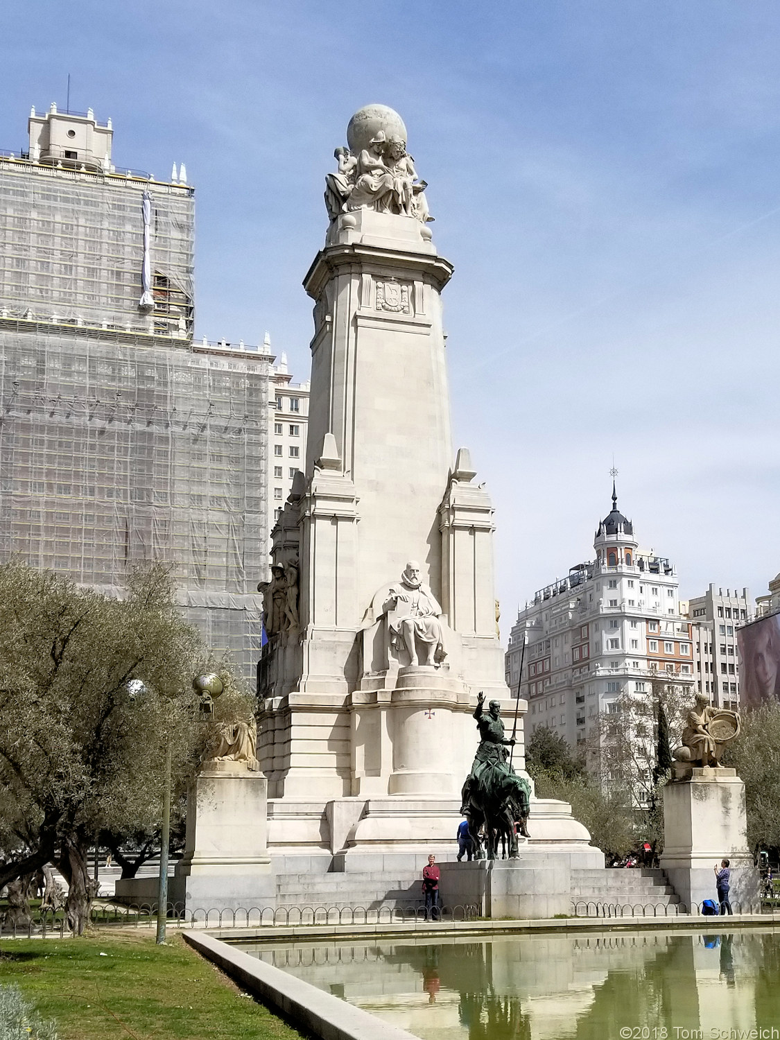 Spain, Madrid, Plaza de Espana