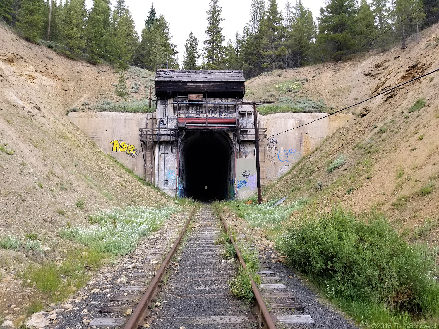 Colorado, Lake County, Tennessee Pass Tunnel