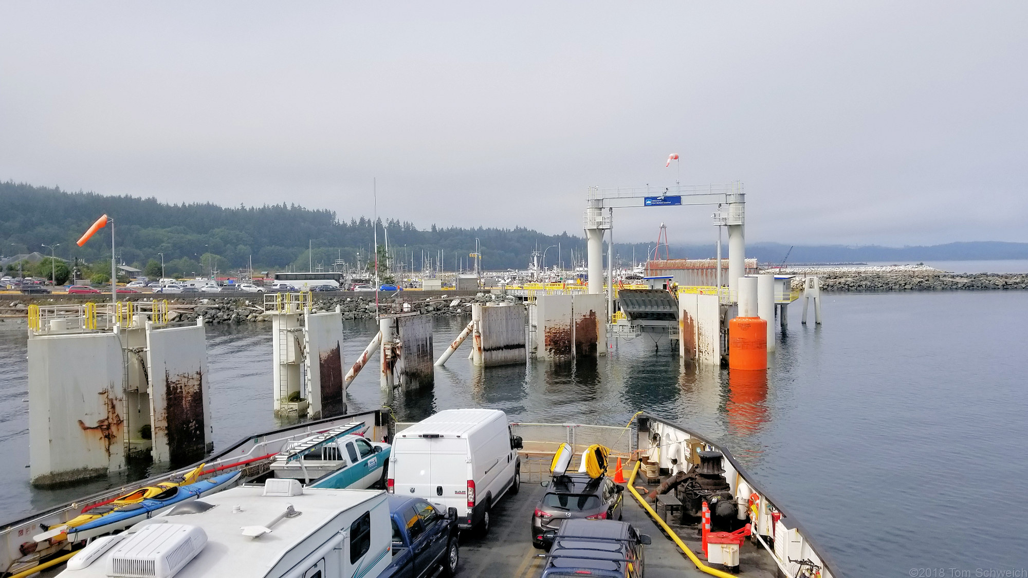 Canada, British Columbia, Broughton Strait, Port McNeil