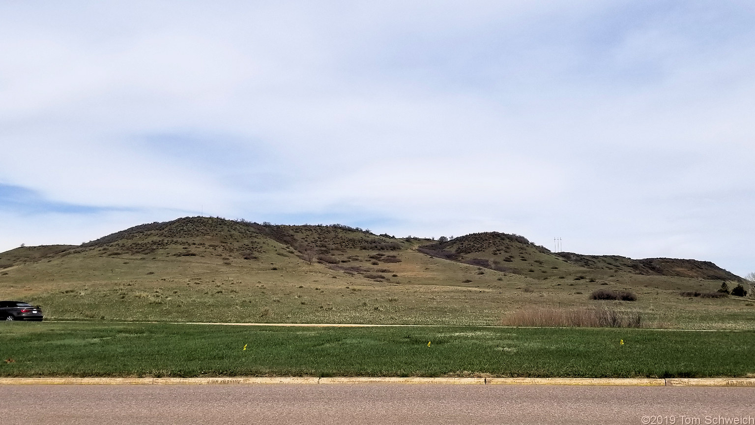 Colorado, Jefferson County, South Table Mountain, Cretaceous Trail