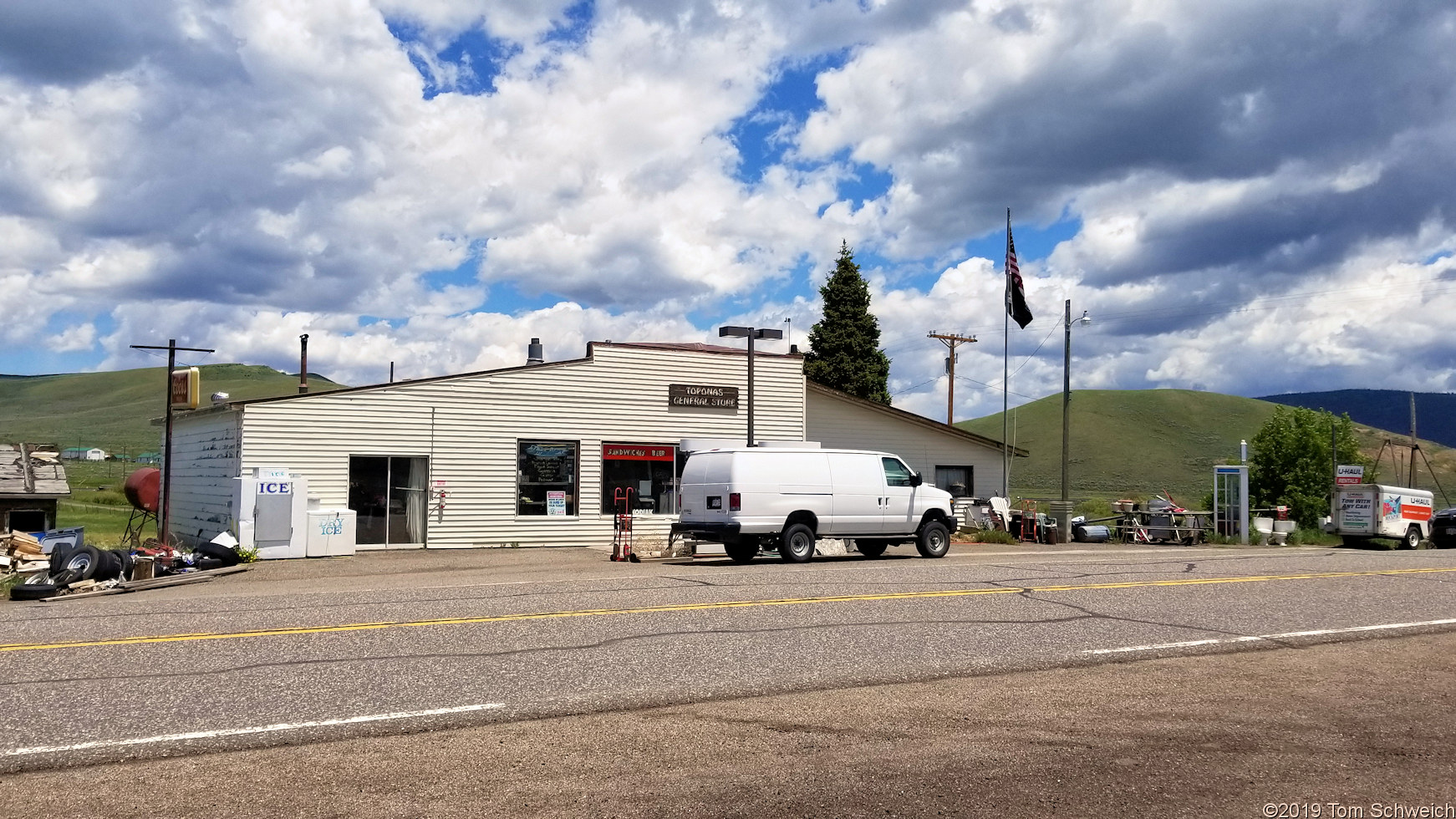 Colorado, Routt County, Toponas