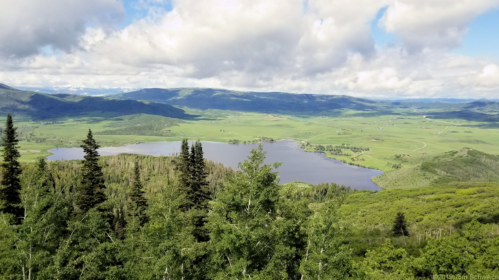 Colorado, Routt County, Lake Catamount