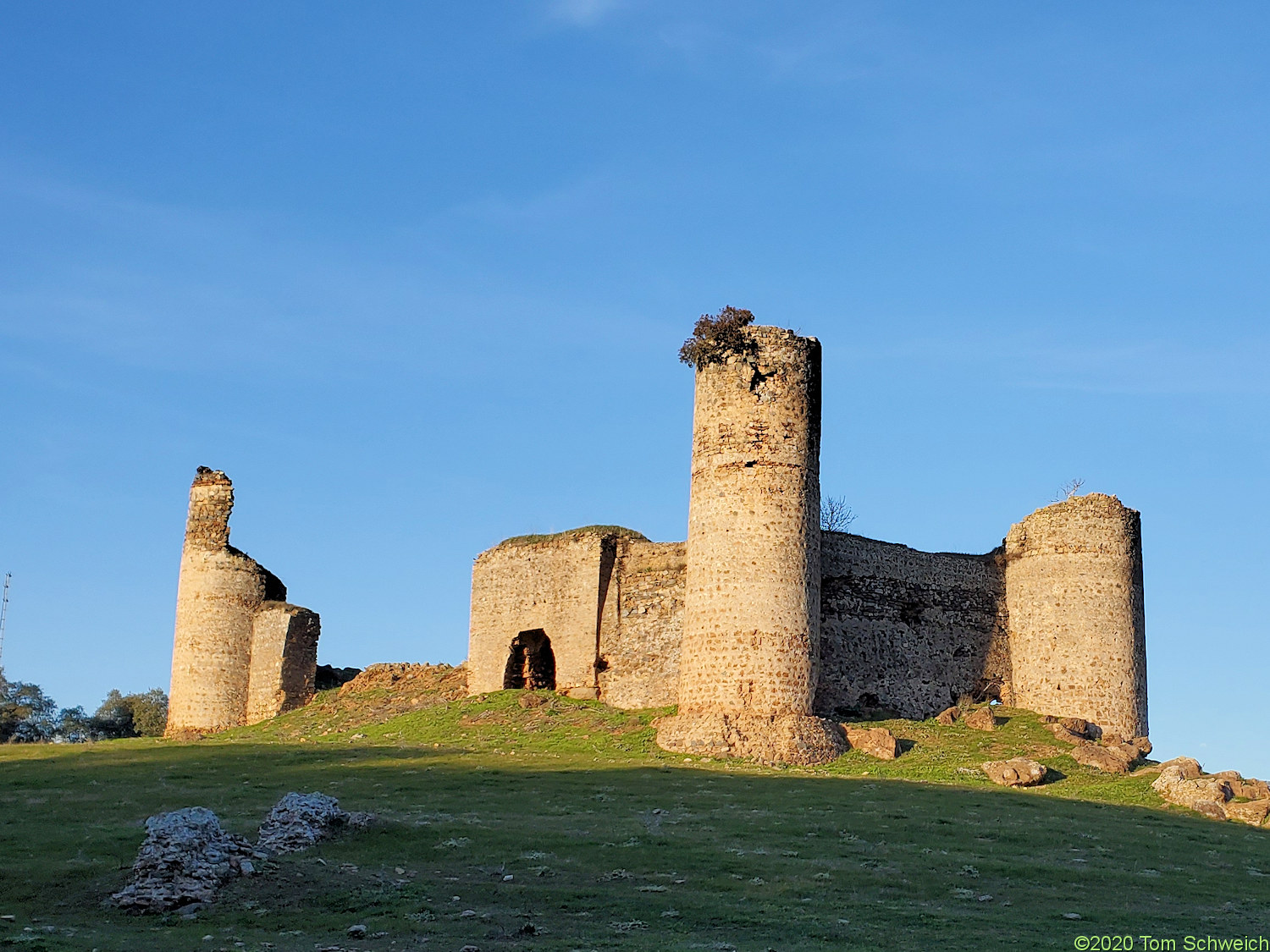 Spain, Extremadura, Castillo de los Torres