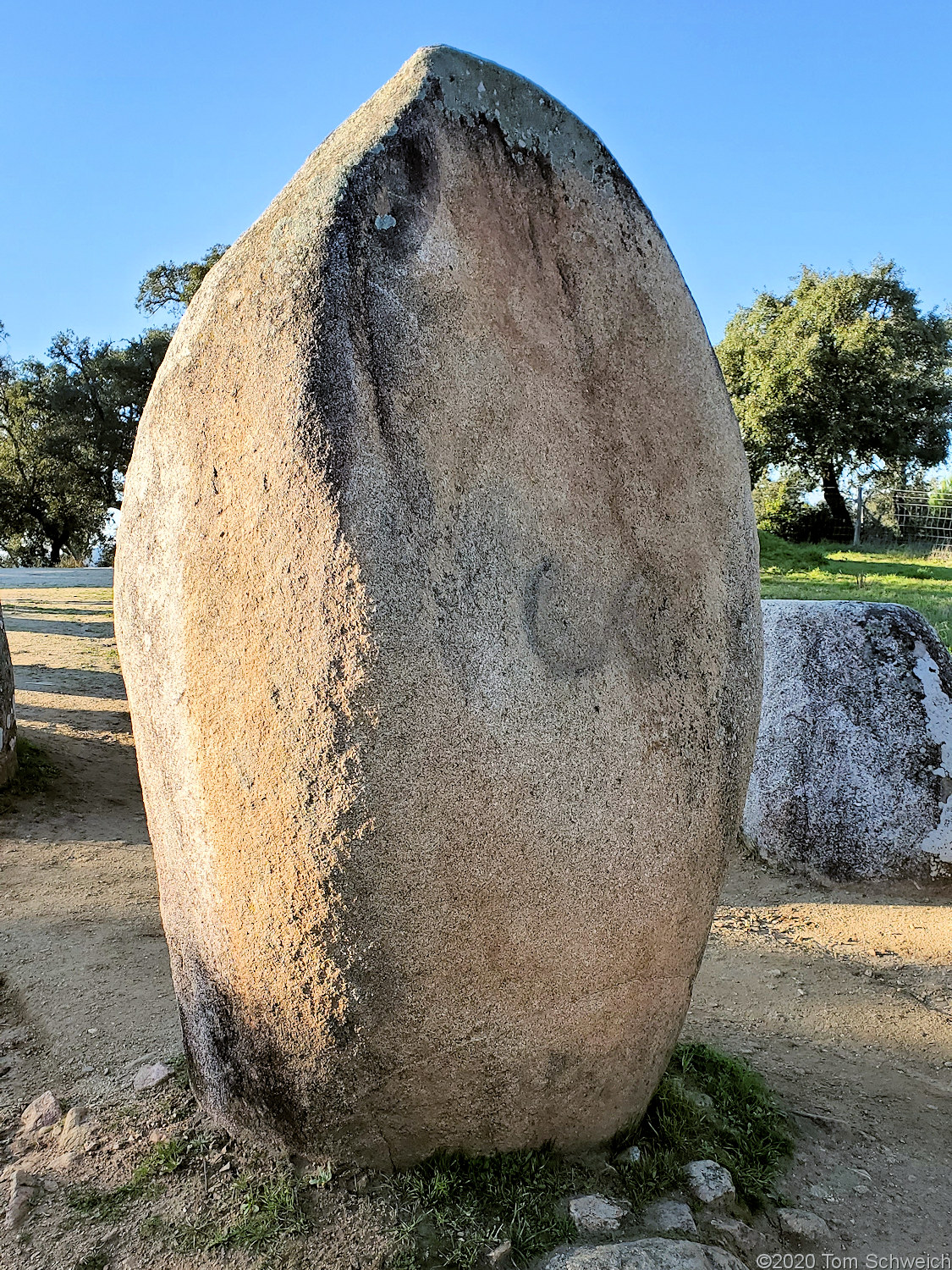 Portugal, Alentejo, Portalegre, Evora, Cromeleque dos Almendres