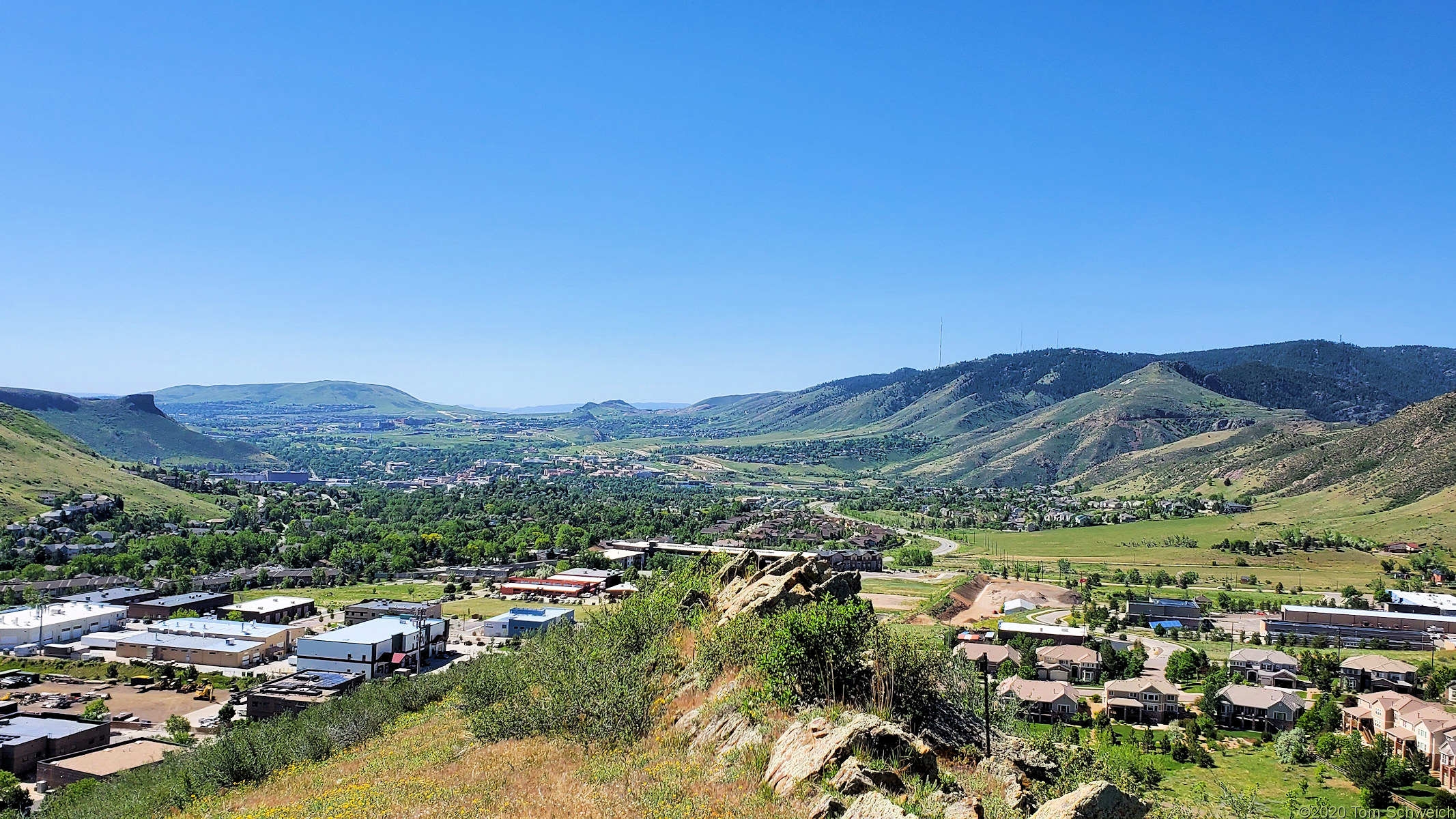 Colorado, Jefferson County, Golden, Dakota Ridge