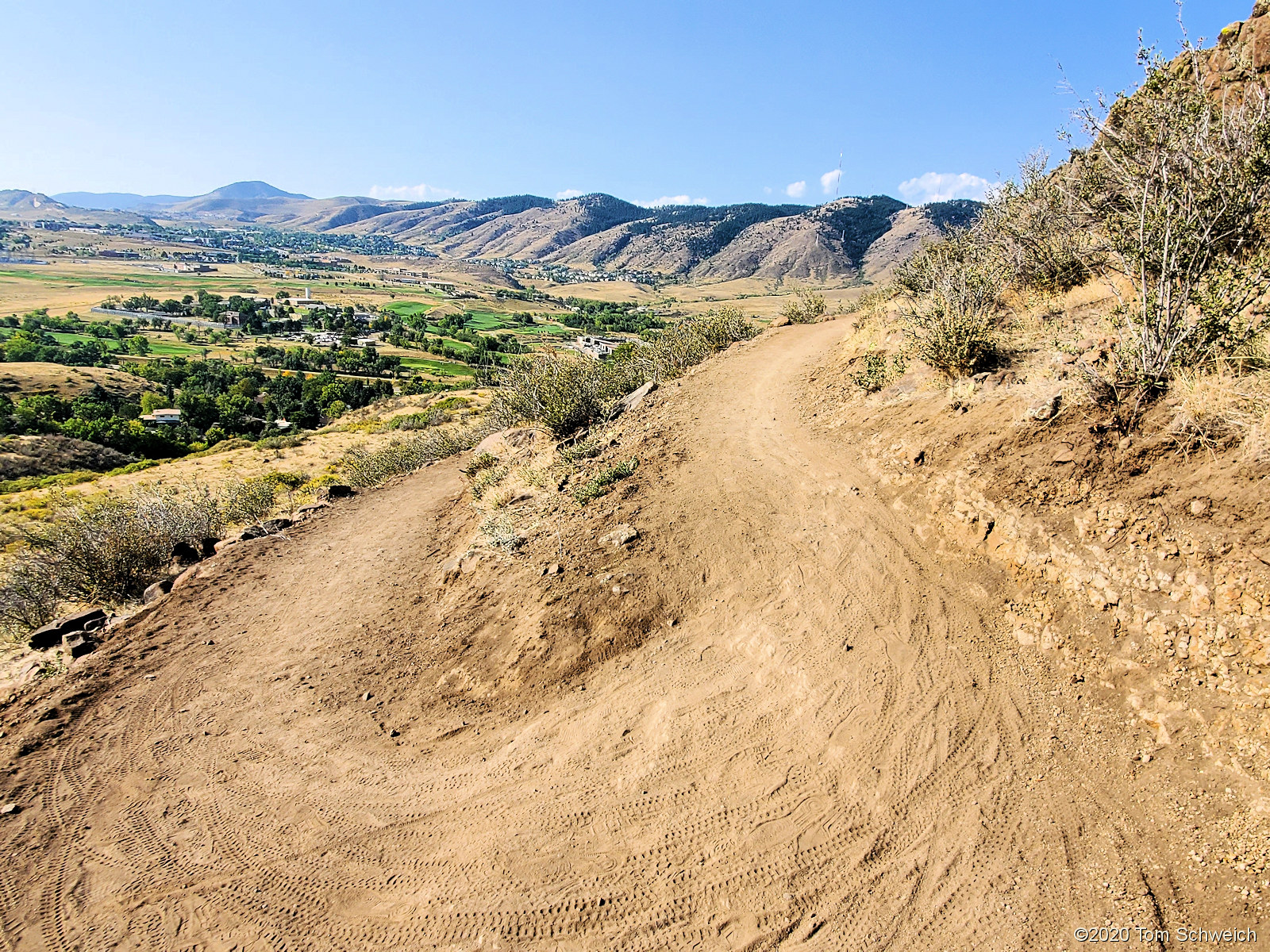 Colorado, Jefferson County, South Table Mountain, Olivine Trail