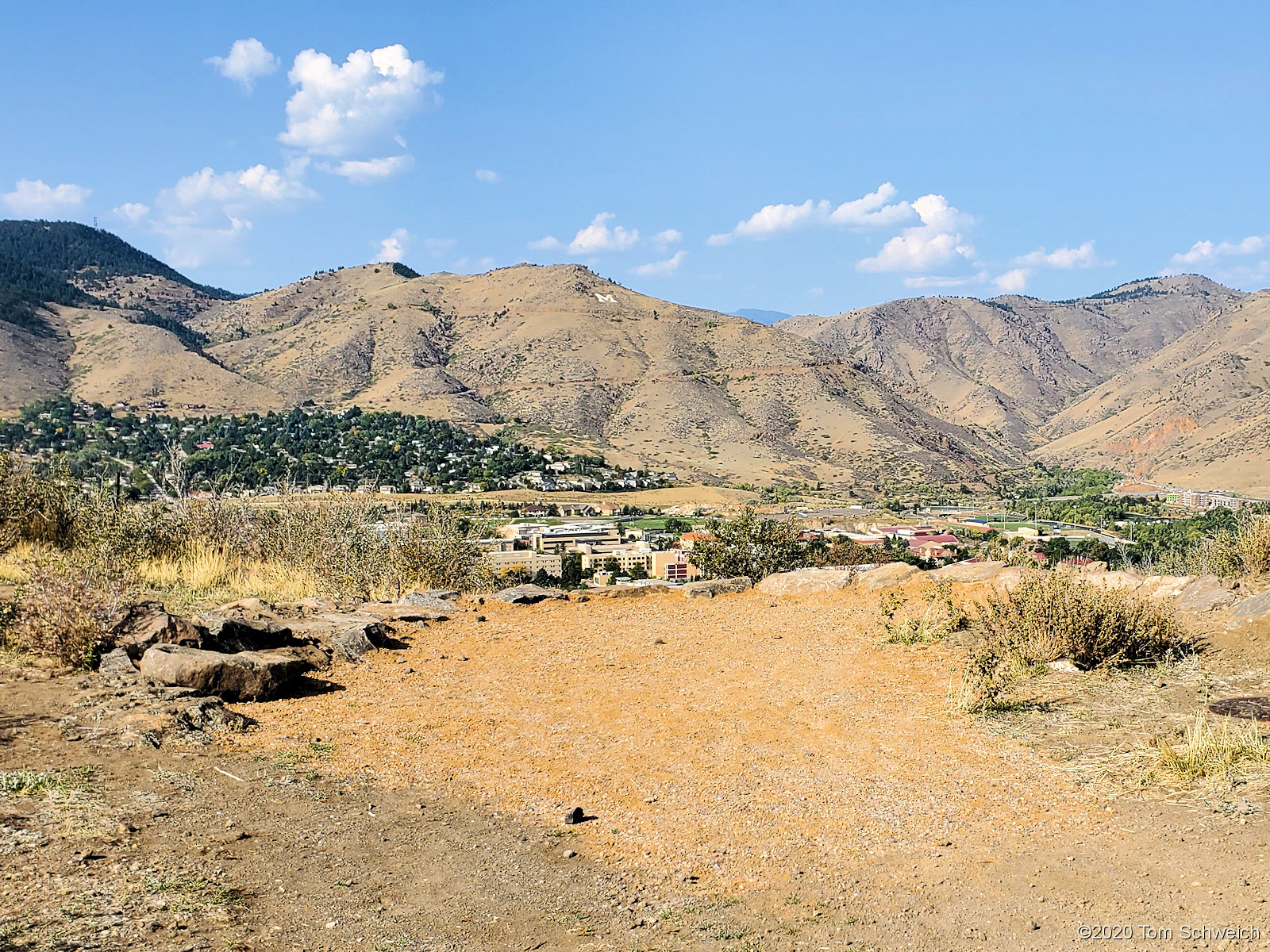 Colorado, Jefferson County, South Table Mountain, Olivine Trail