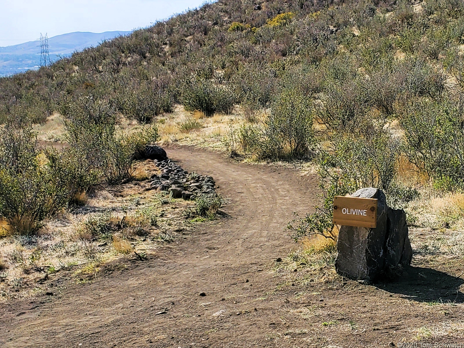 Colorado, Jefferson County, South Table Mountain, Olivine Trail