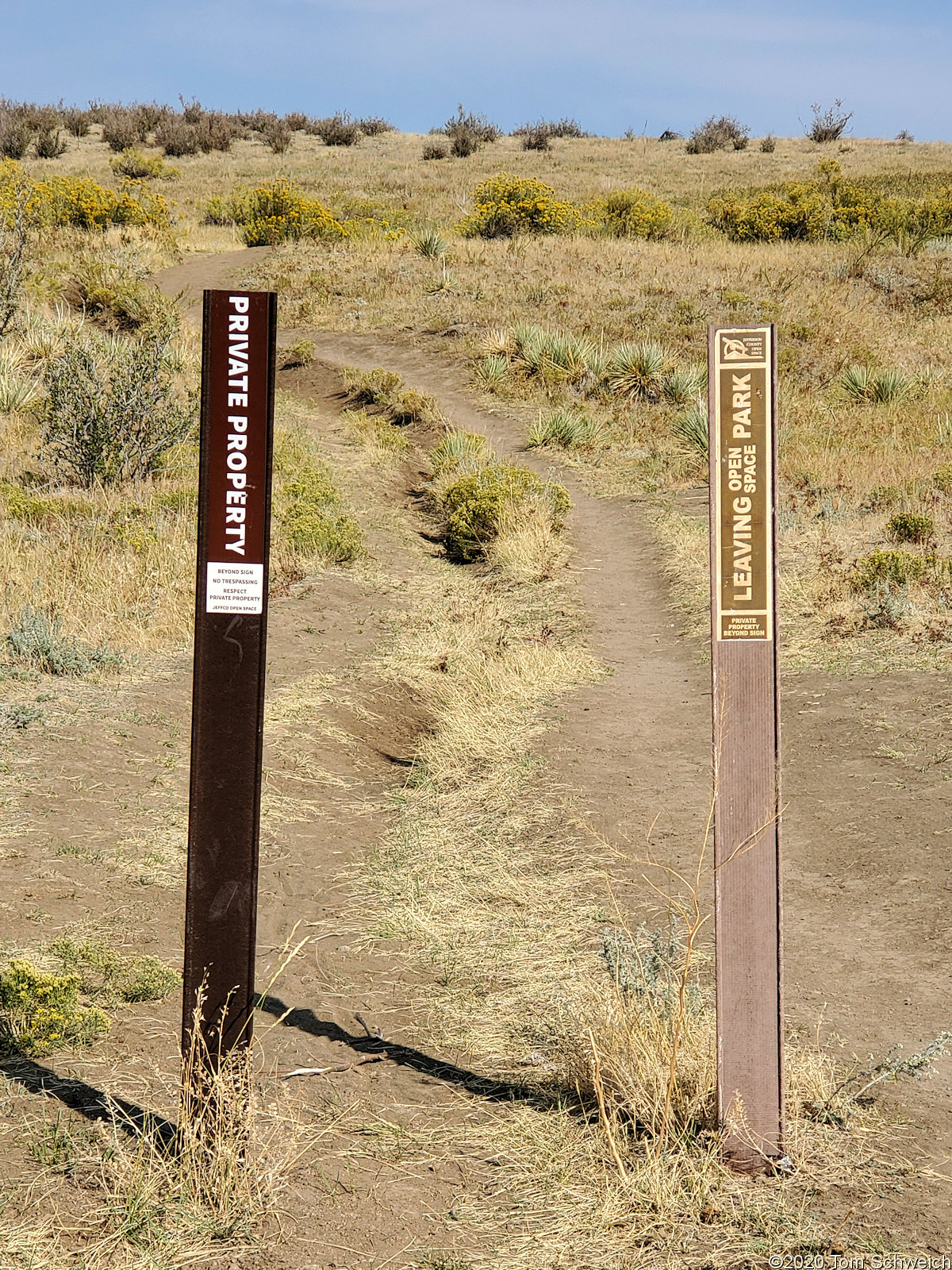 Colorado, Jefferson County, South Table Mountain, Old Quarry Trail