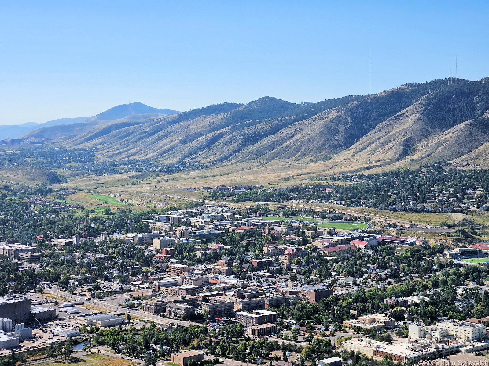 Colorado, Jefferson County, Golden, North Table Mountain, Golden