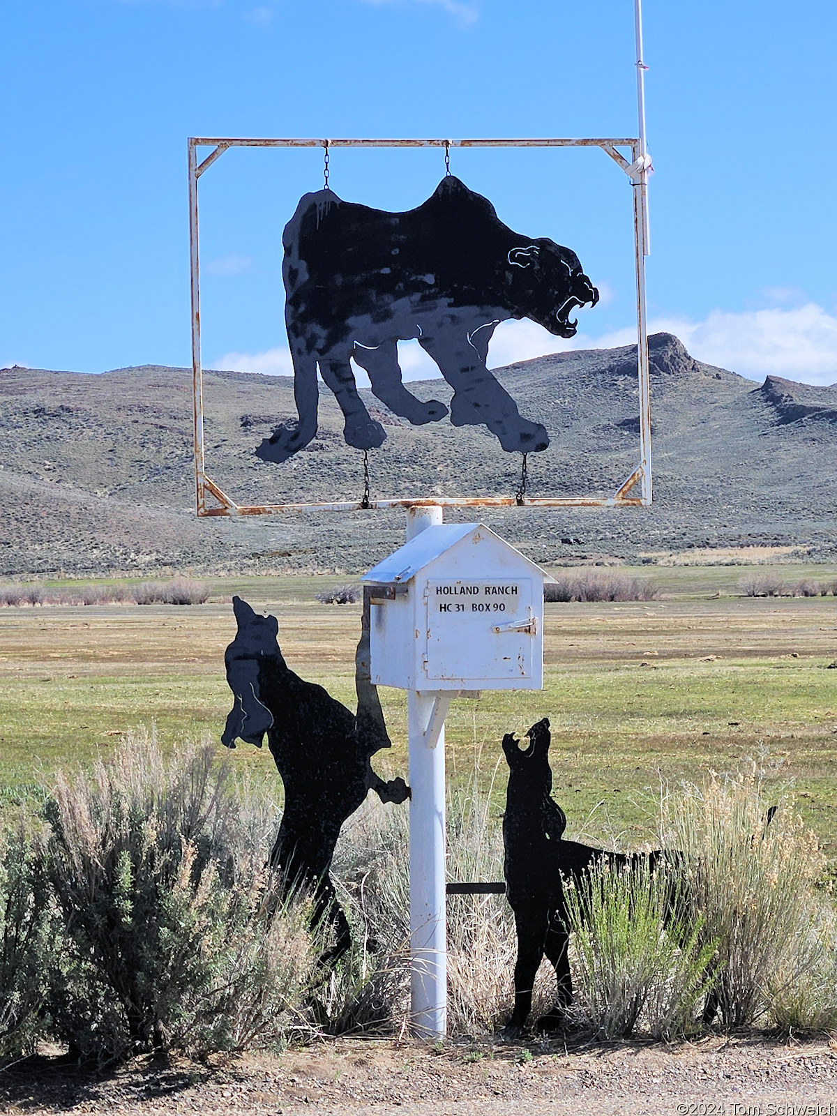 Nevada, Elko County, North Fork Humboldt River, Holland Ranch