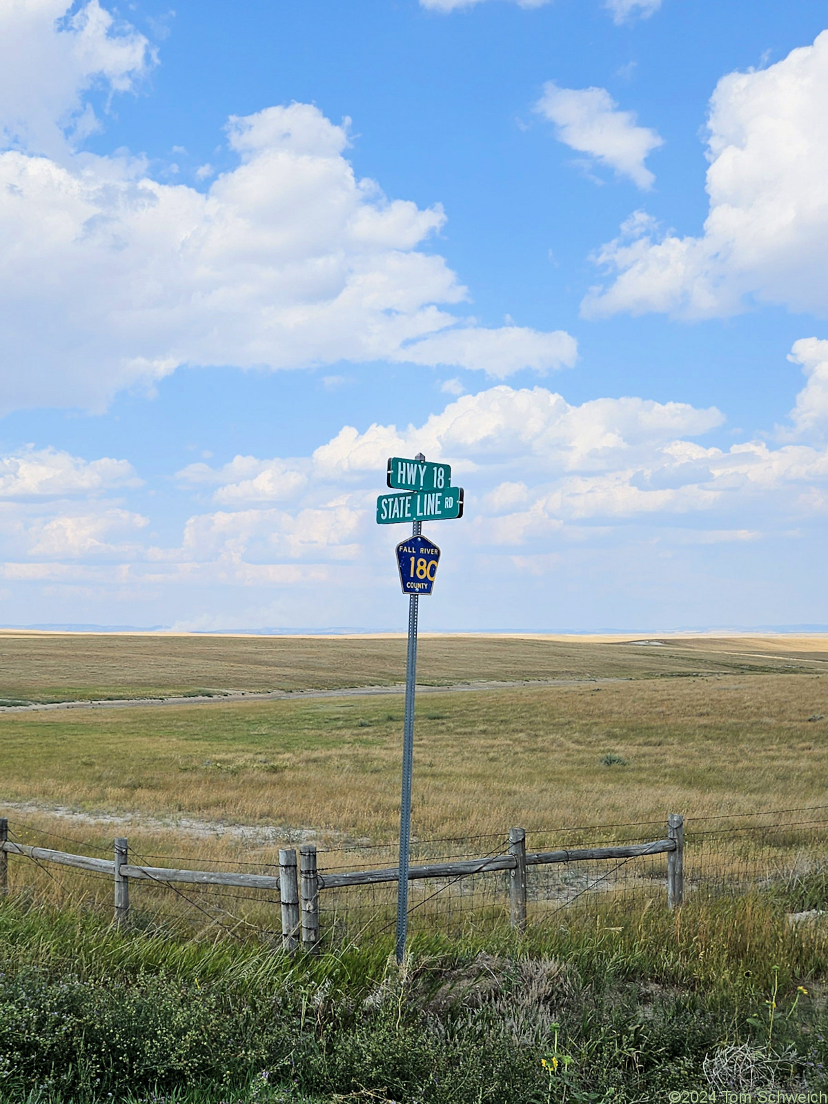 South Dakota, Fall River County, Buffalo Gap National Grassland